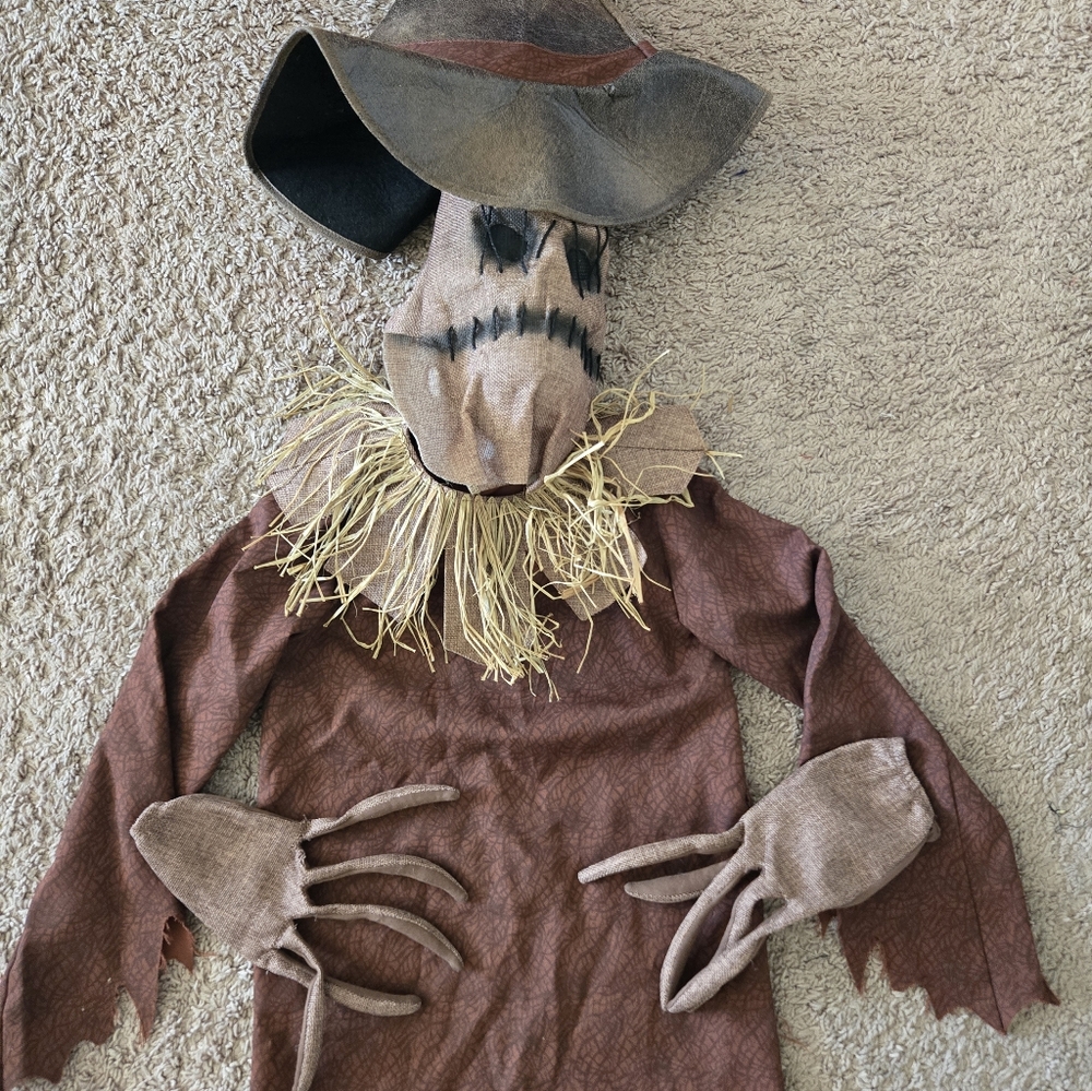 Spirit Brown Scarecrow Costume for Kids